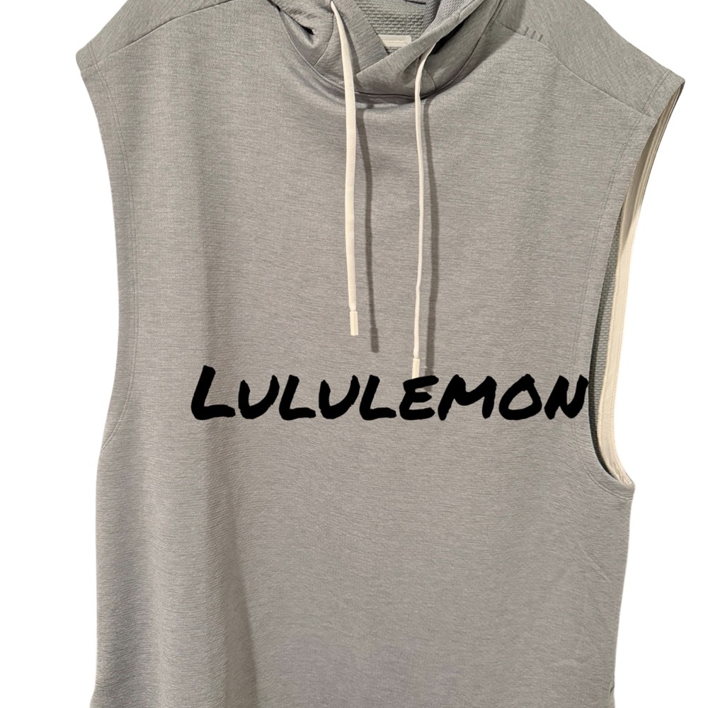 lululemon athletica Gray Sleeveless men’s gym top